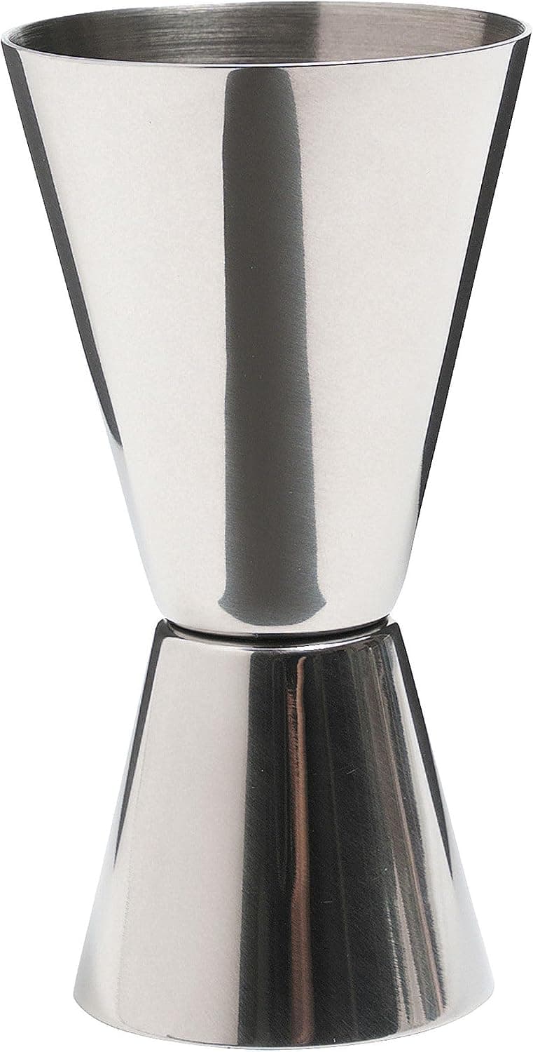 BarCraft Cocktail Jigger Double Glass 25ml/50ml