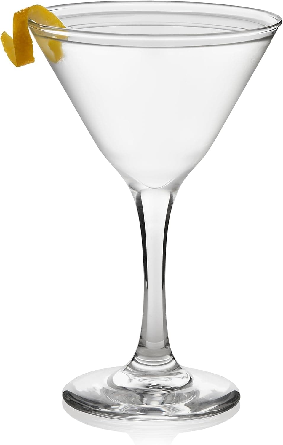 Libbey Martini Glasses Set of 12 Modern Clear Stemmed