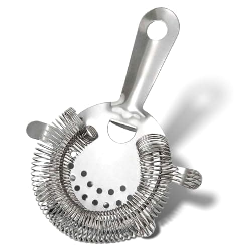 Winco Bar Stainless Steel Strainer, 4 Prongs | Bar, Cocktail, Foodservice