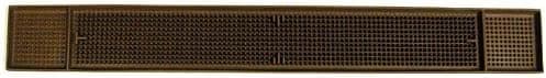 Rubber Bar Service Spill Mat - Brown