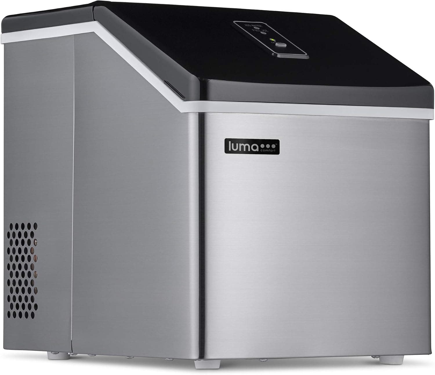 Luma Comfort Clear Ice Cube Maker Machine, 40 lbs in 24 Hours