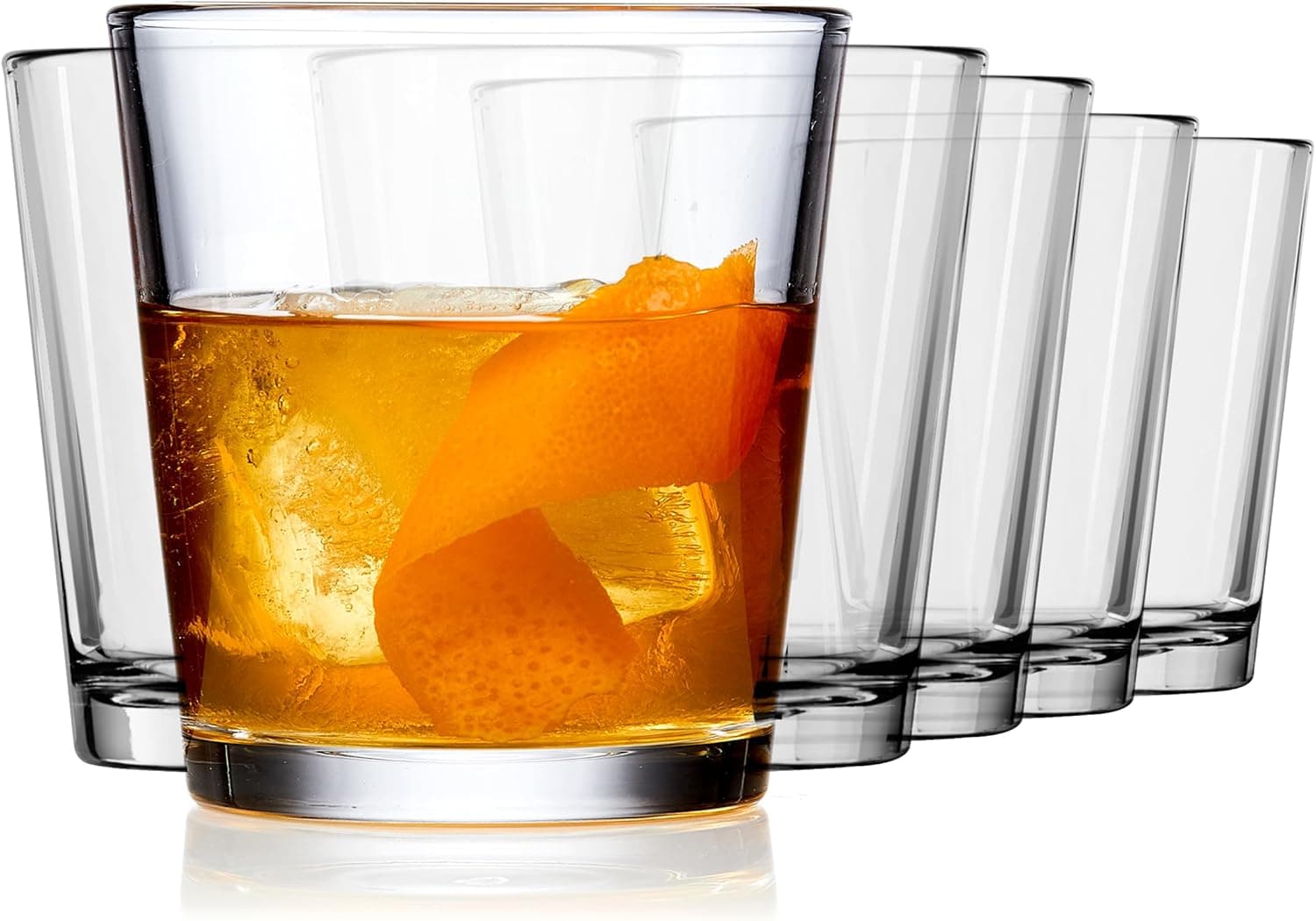 Libbey Bar Essentials Double Old Fashioned Glasses 12oz, Set of 6