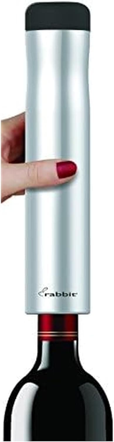 Rabbit Automatic Electric Corkscrew Hands-Free Wine Opener with Foil Cutter