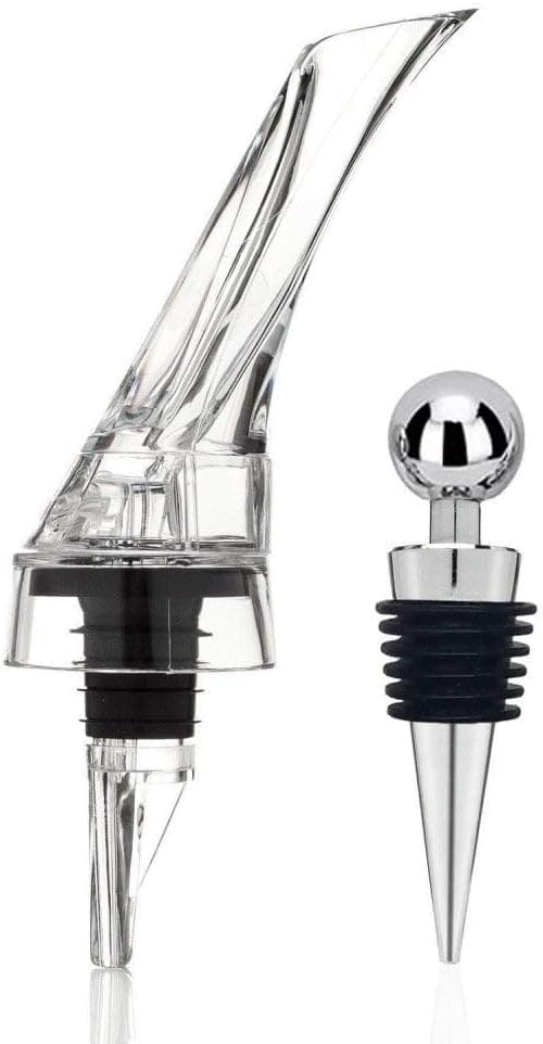 BarGiant Wine Aerator Pourer with Bottle Stopper Set