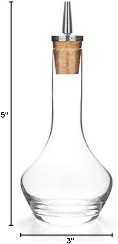 Bitters Bottle - Stainless Steel Dasher Top / 100ml (3.4oz)