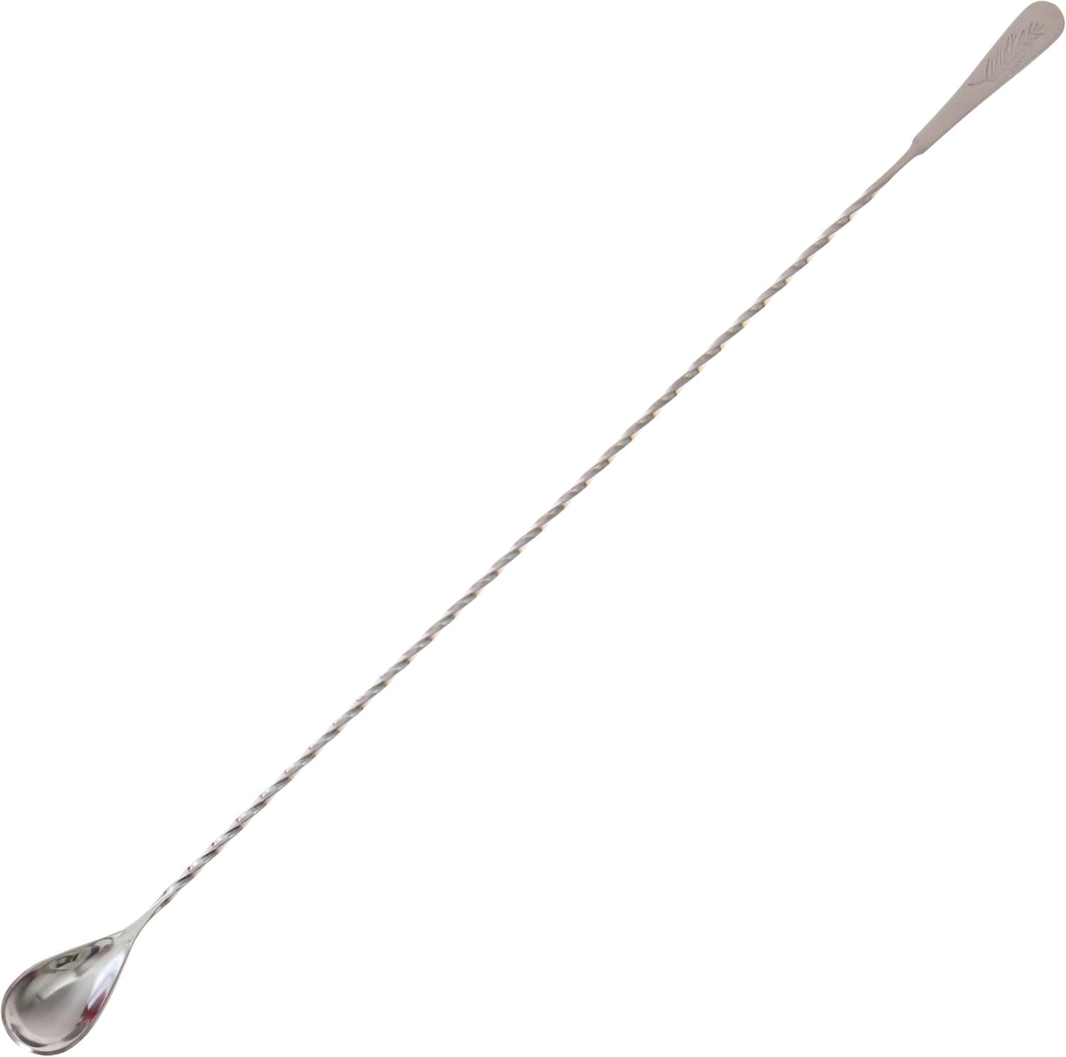 18 inch Cocktail Mixing Glass Bar Spoon, Long Handle Stainless Steel Drink Stirrer