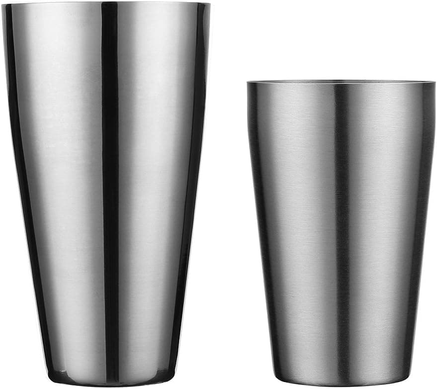 QLL Boston Shaker 20oz Unweighted & 28oz Weighted Set