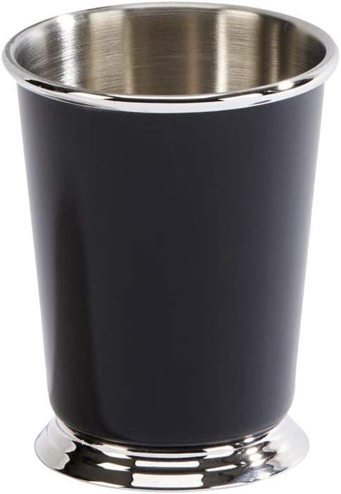 Stainless Steel Mint Julep Cup in Black