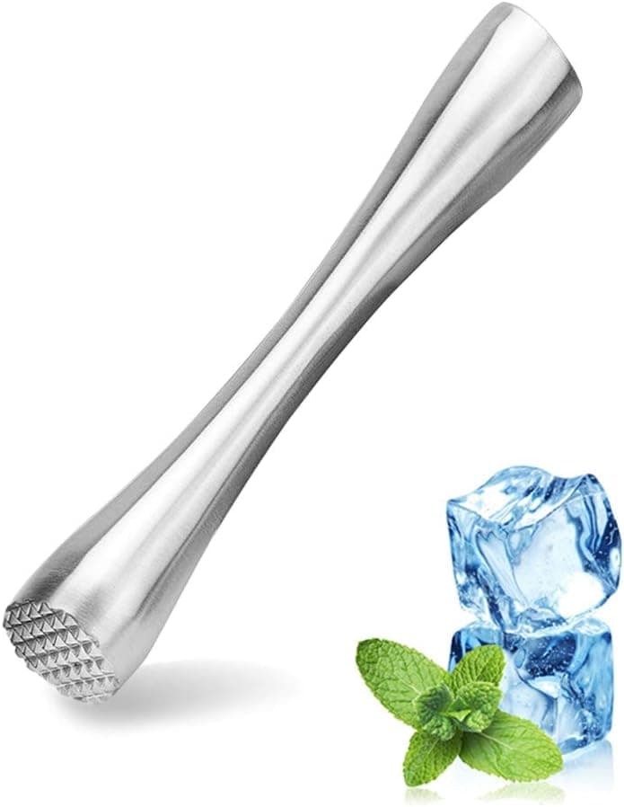 8in Professional Stainless Steel Muddler for Old Fashioned