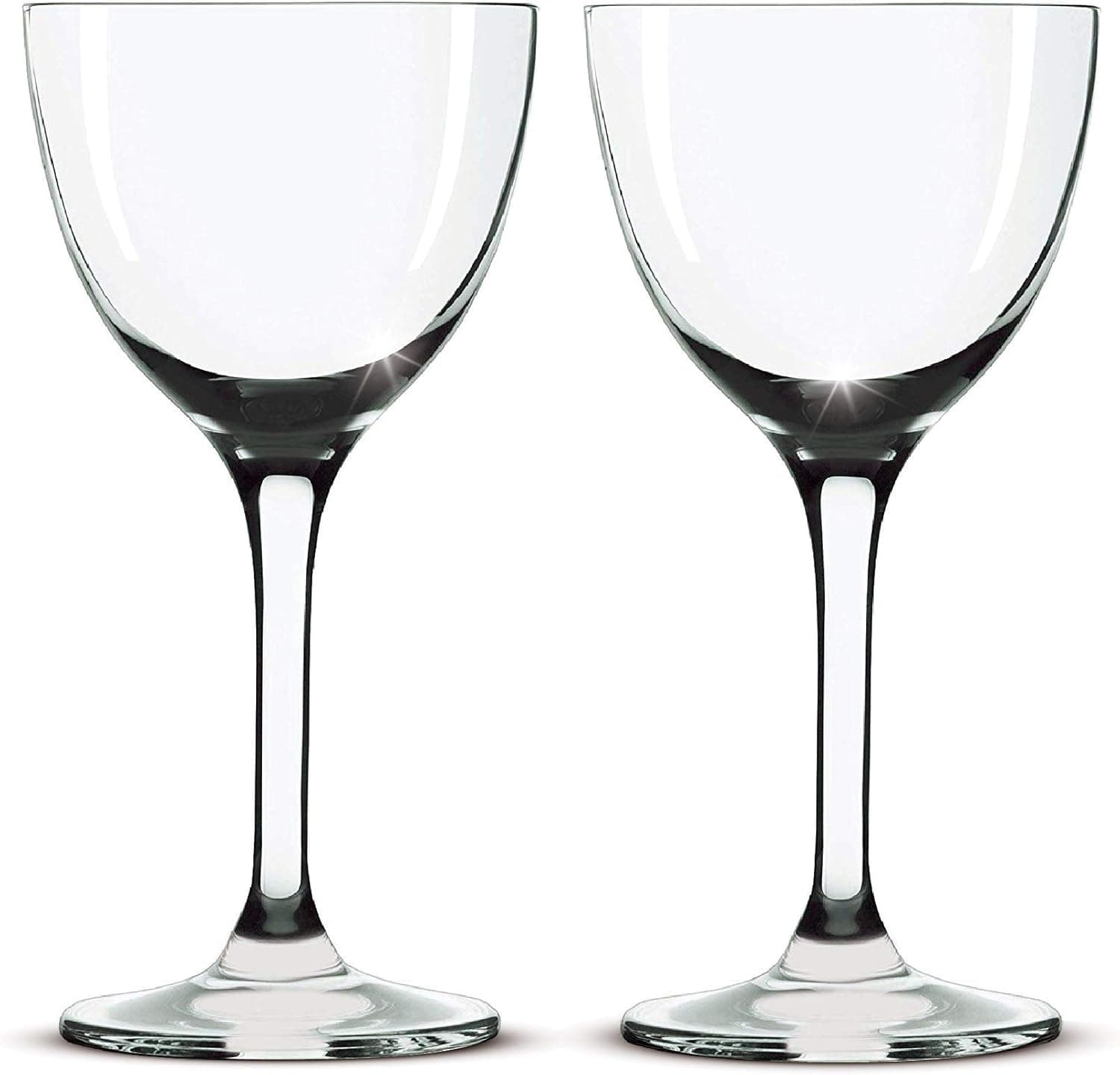 Amehla Nick and Nora Coupe Cocktail Glasses Handblown 5oz, Set of 2