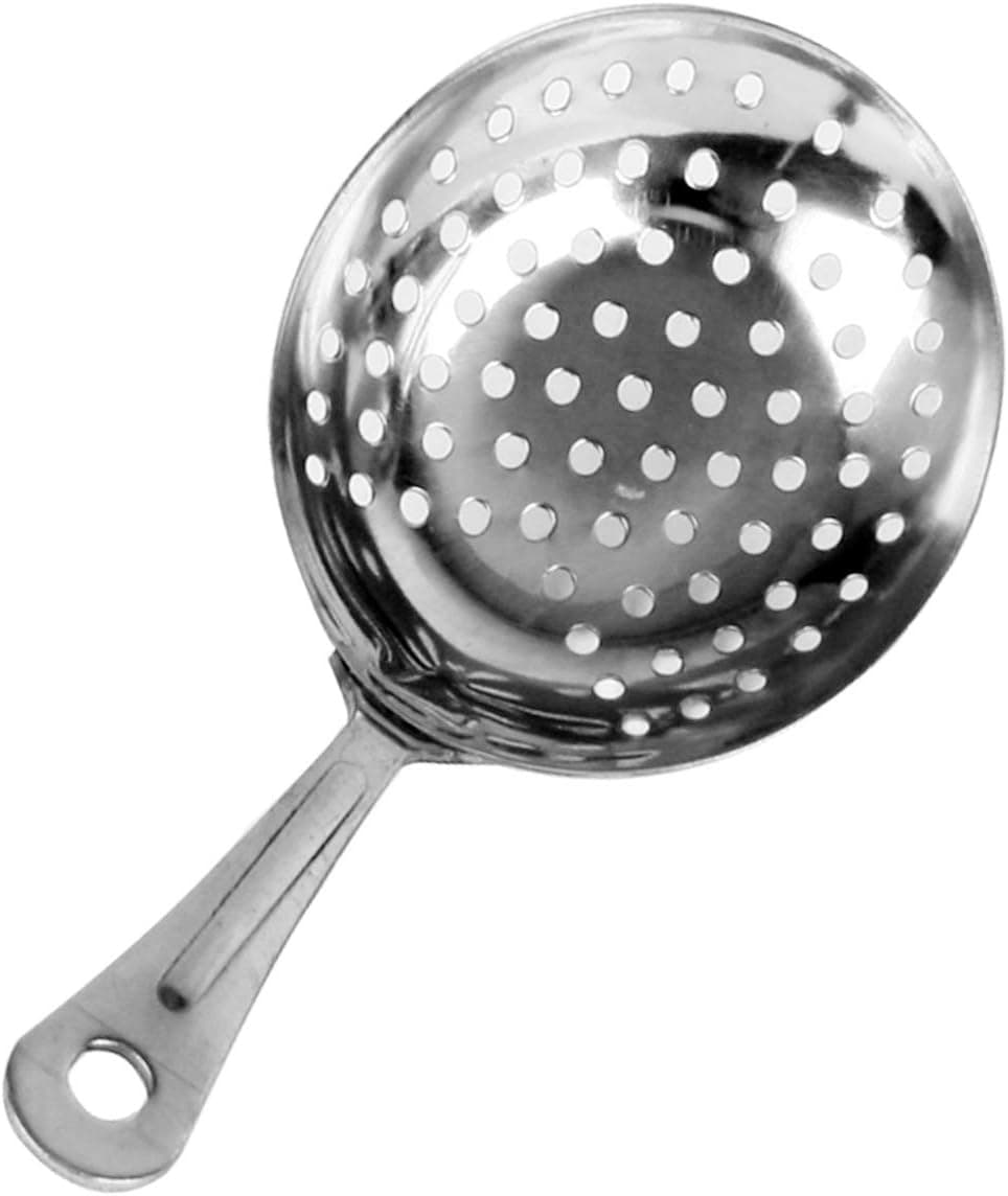 (6-PCS) Cocktail Julep Strainer Stainless Professional Bar Strainer