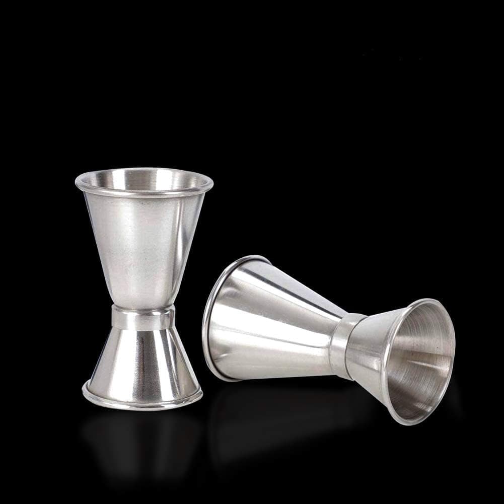 Double Jigger 0.5 & 1oz 304 Stainless Steel with Recipe