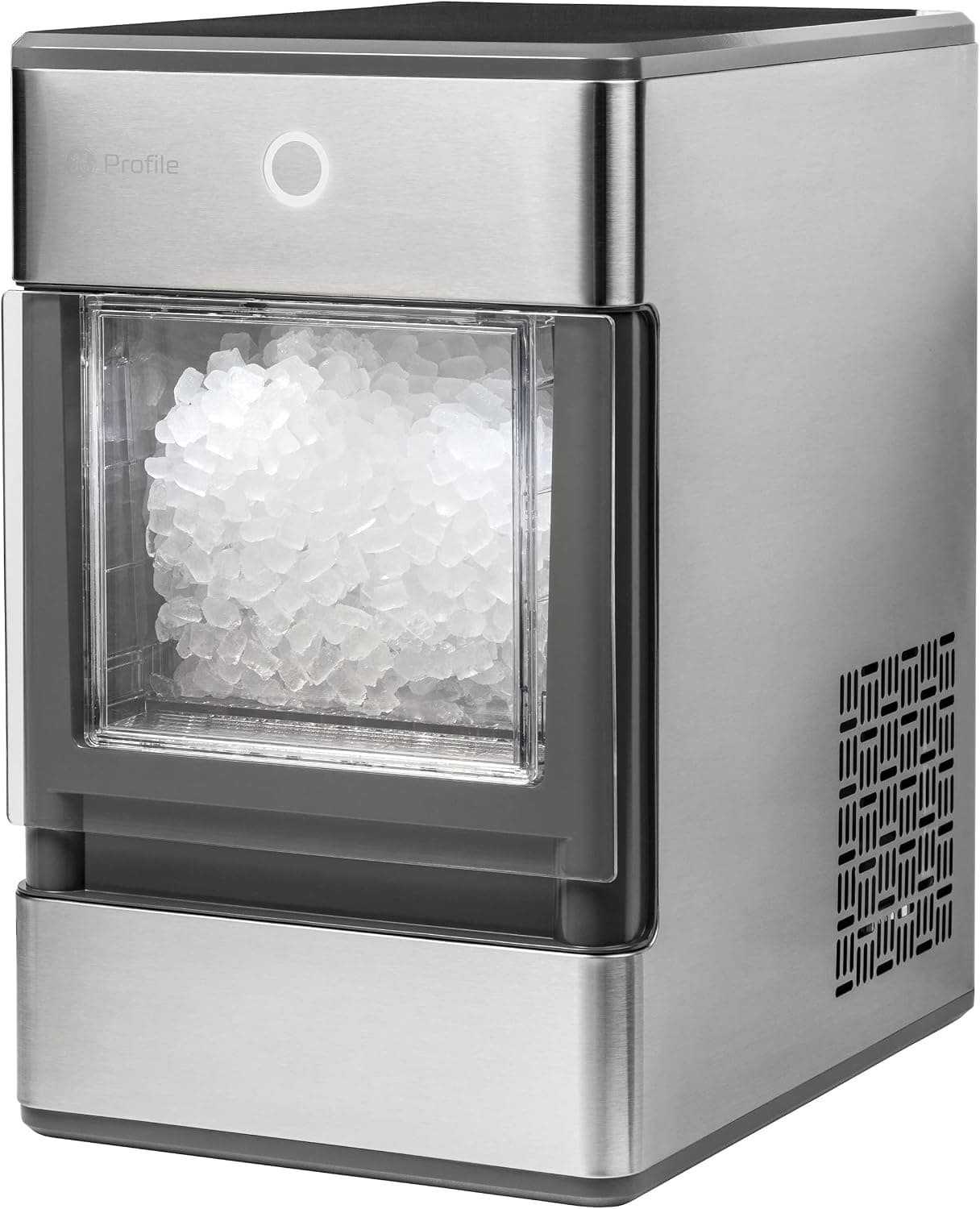 GE Profile Opal Countertop Nugget Ice Maker with Side Tank (Stainless)