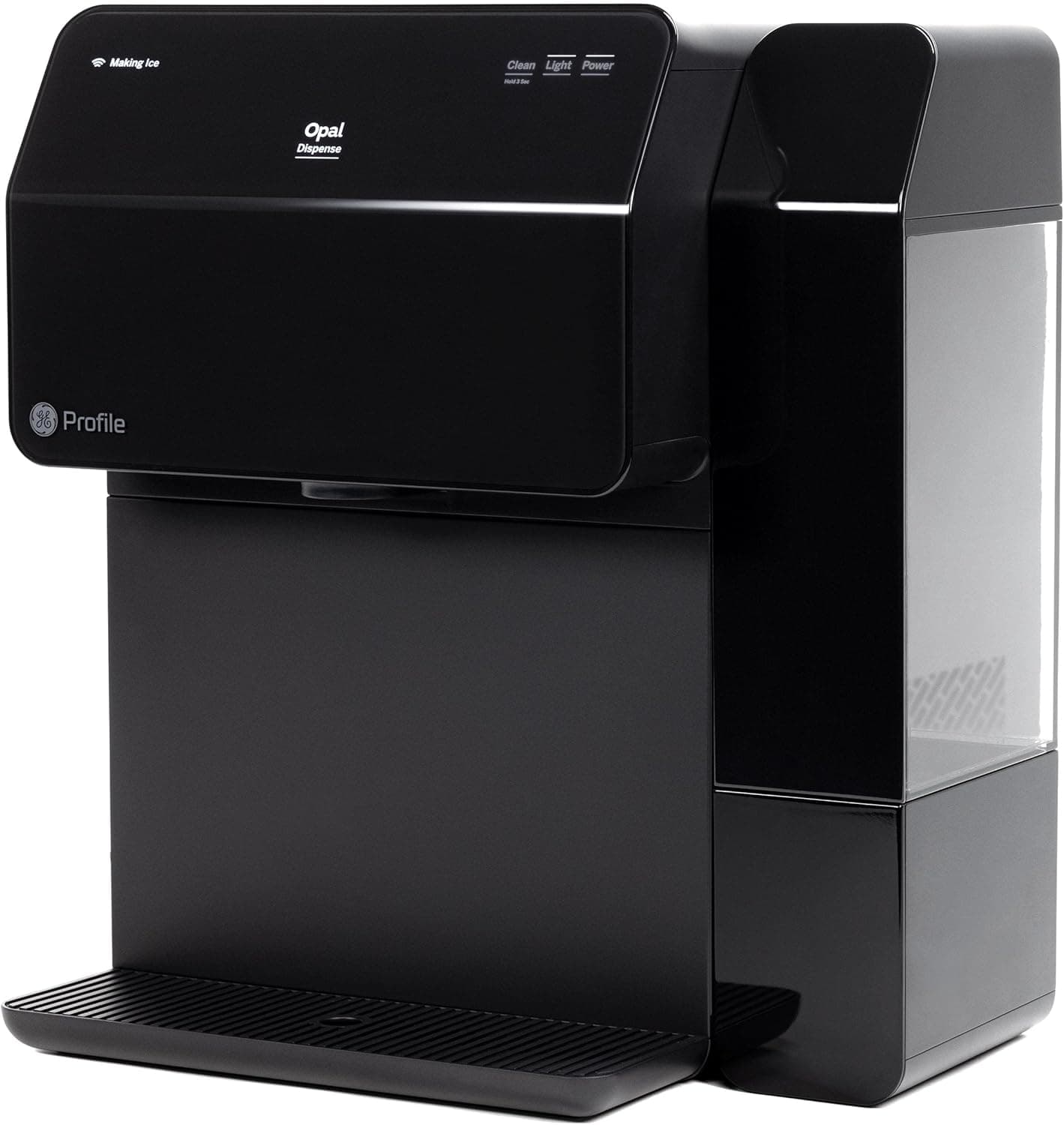 GE Profile Opal Ice Dispenser Nugget Ice Maker, 1-Gallon Tank (Satin Black)