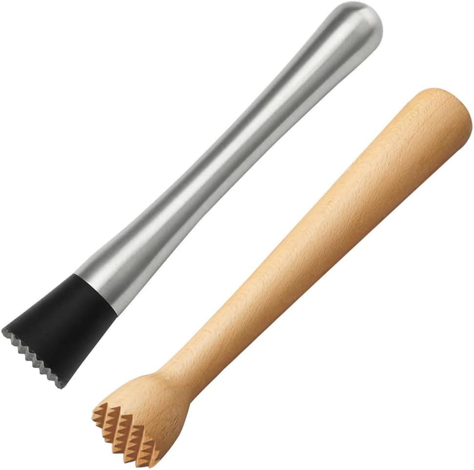 Datsto Wooden Muddler for Cocktails 10in