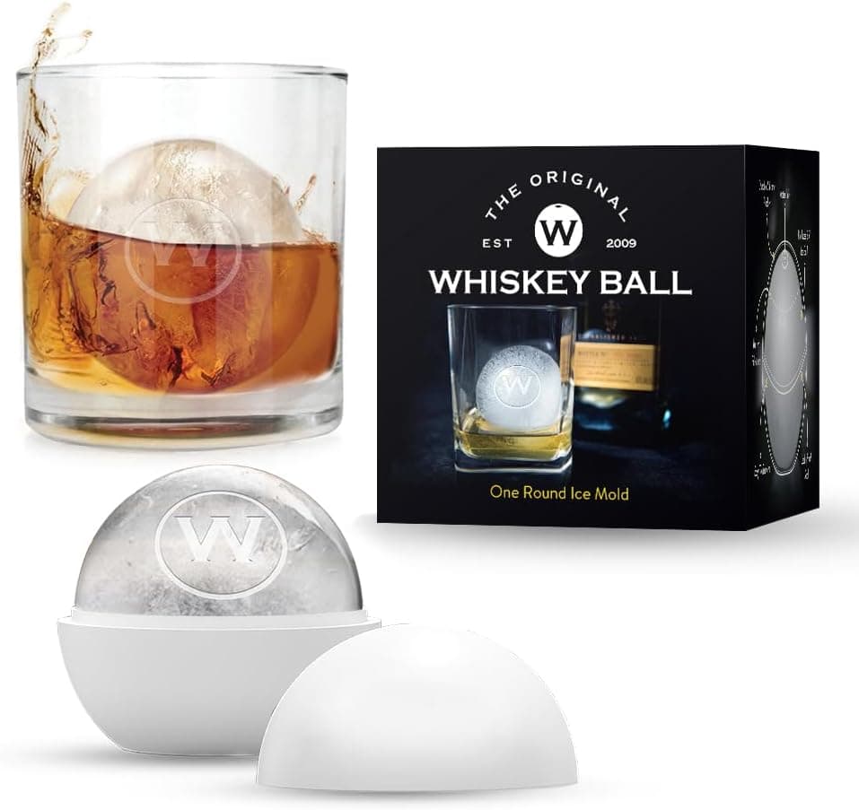 The Original Whiskey Ball 1-Pack Premium Silicone Sphere Mold